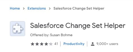 Salesforce-Change-Set-Helper