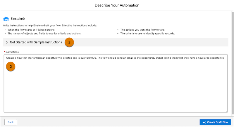 Einstein - Describe Your Automation