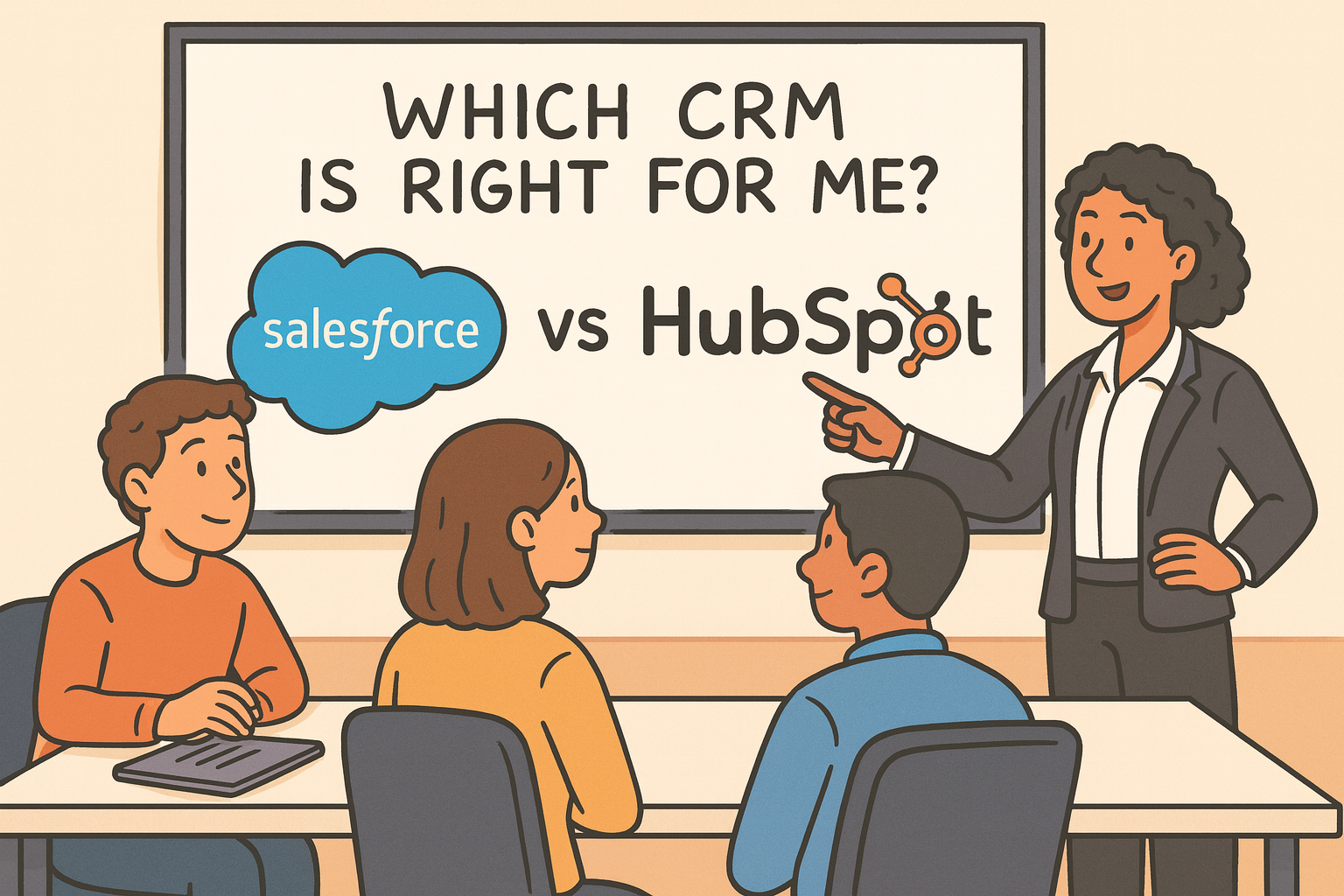 HubSpot vs Salesforce: How to Choose the Right CRM