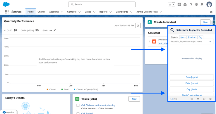 Salesforce Inspector App