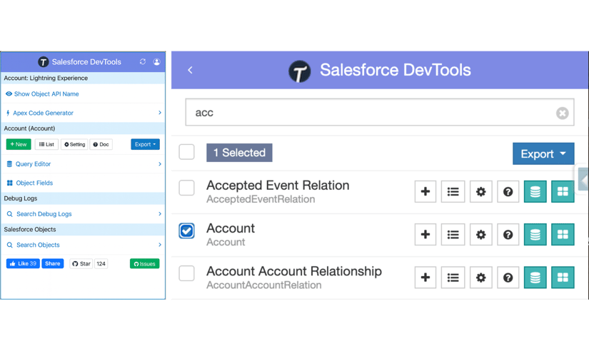 Salesforce DevTools