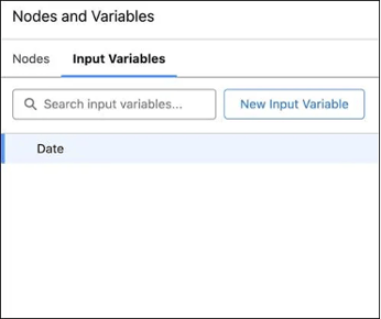 Nodes and Variables